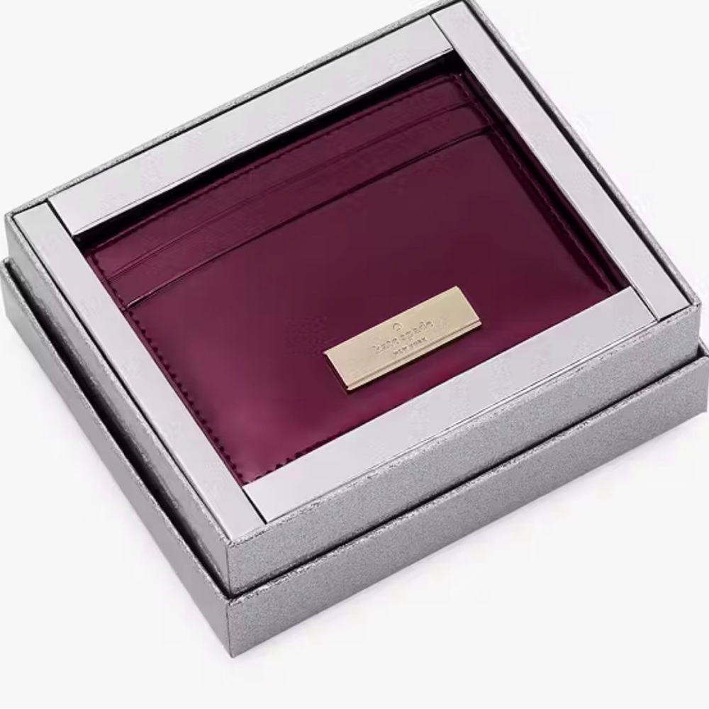 Kate Spade, Kenzie Boxed Cardholder Wine Card Holder